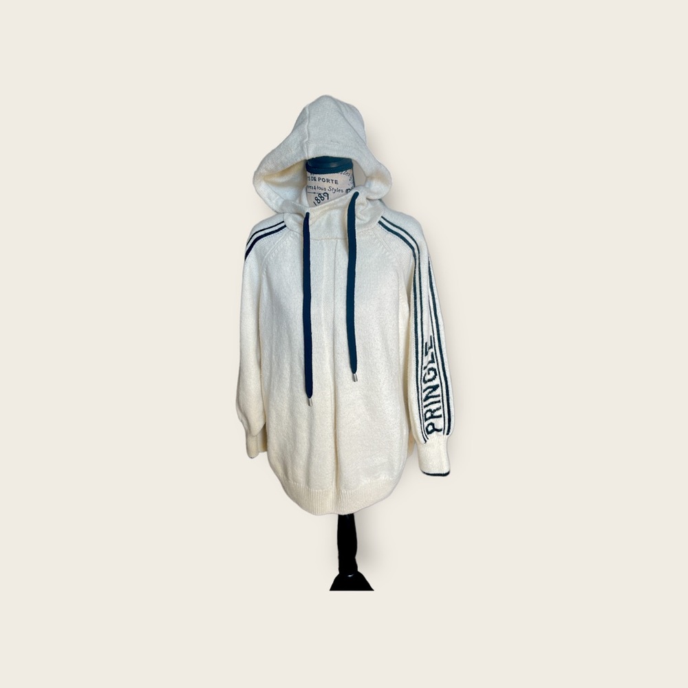 WHOLE SET! Pringle of Scotland x H&M Hooded Fine-Knit Sweatshirt Legging